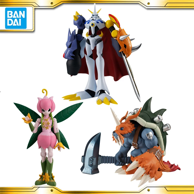 

Фигурки героев Bandai Omegamon, портативная цифровая детская игрушка в виде Феи, зудомона, цветка, феи, зверя, подарок для детей