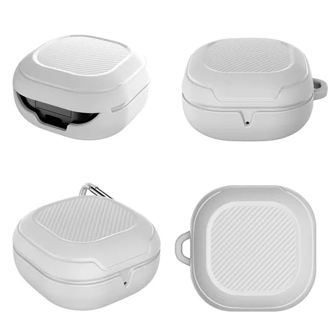 Чехол для наушников Samsung Galaxy Buds  из ТПУ/поликарбоната с узором из углеродного волокна