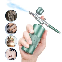 0 4mm airbrush makeup cake for compressor kit new air brush spray gun for art painting manicure craft spray model facial steamer