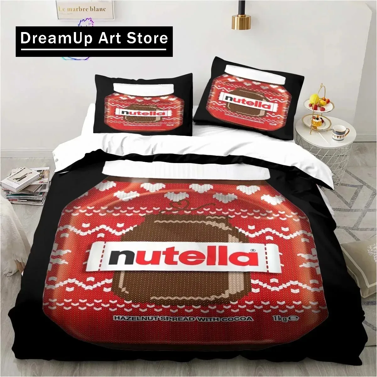 Модный комплект постельного белья с 3D принтом Нортелла мультяшный для мальчиков