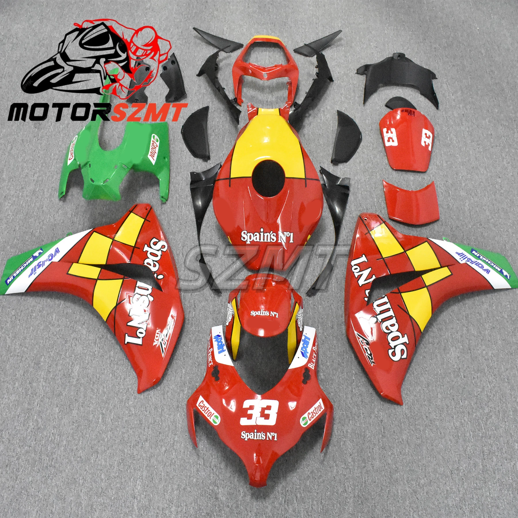 Комплект обтекателей для мотоцикла пластиковый комплект HONDA CBR1000RR CBR 1000 RR Repsol
