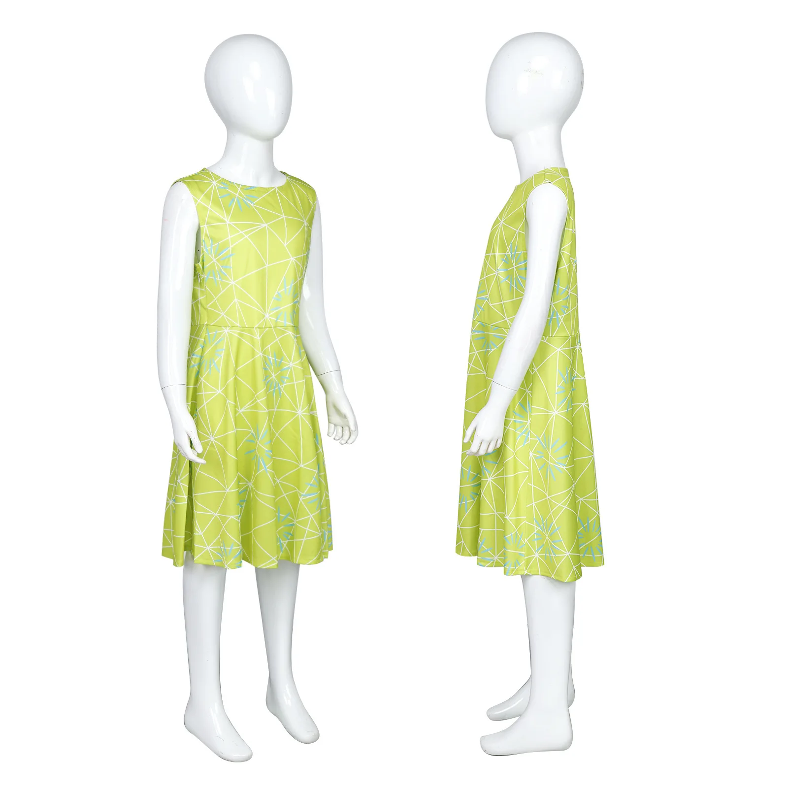 Женский костюм для косплея с шарфом и юбкой