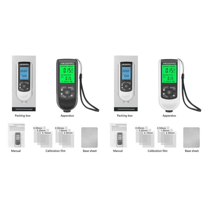 

Автомобильный измеритель толщины краски, 0-2000 мкм