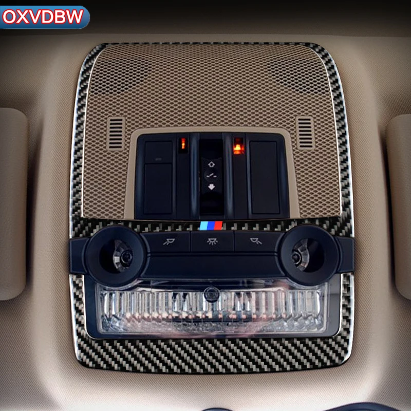 

Для bmw e70 e71 углеродное волокно, лампа для чтения, купольная панель, наклейка для интерьера x5 x6 2008-2013