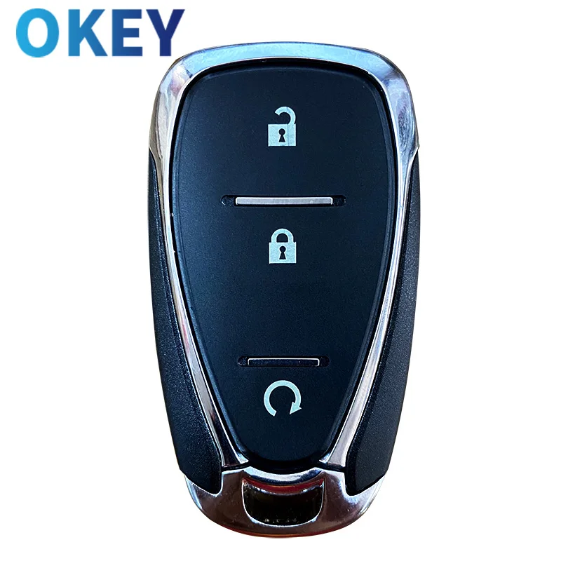 

Чехол для автомобильного ключа с дистанционным управлением Okey, Сменный Чехол для Chevrolet Cruze Malibu Spark Camaro Equinox 2016 2017 2018 без логотипа