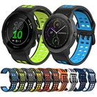 Спортивный силиконовый ремешок для смарт-часов Garmin Forerunner 55 245 645 музыкавивоактив 3пришен Смарт-часы браслет аксессуары