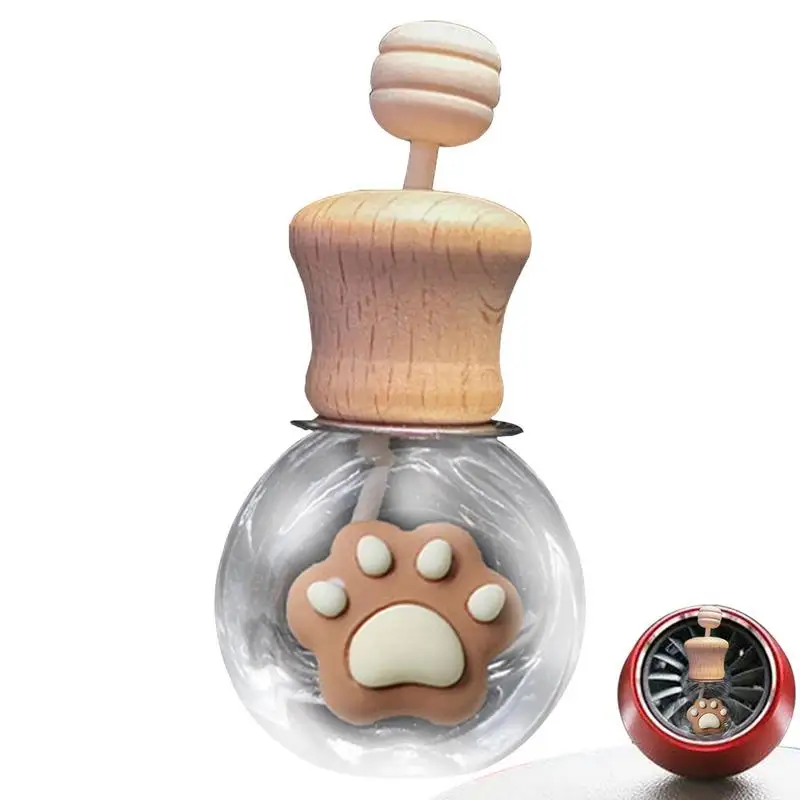 

Car Air Freshener Bottle Durable Perfume Scent Hanging Empty Bottle Easy To Install Multi-Purpose Car And Home Fragrance