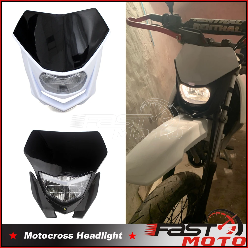 

Фара мотоциклетная для мотокросса, 12 В, 35 Вт, для Yamaha YZ XT WR TTR TT 250 400 450 F