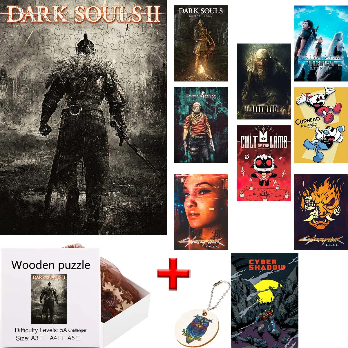 Набор 3d деревянных моделей для девочек игрушки головоломки искусственные игры