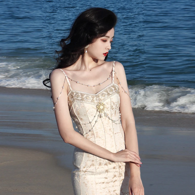 Женское великолепное женское платье с юбкой-годе новое танцевальное на