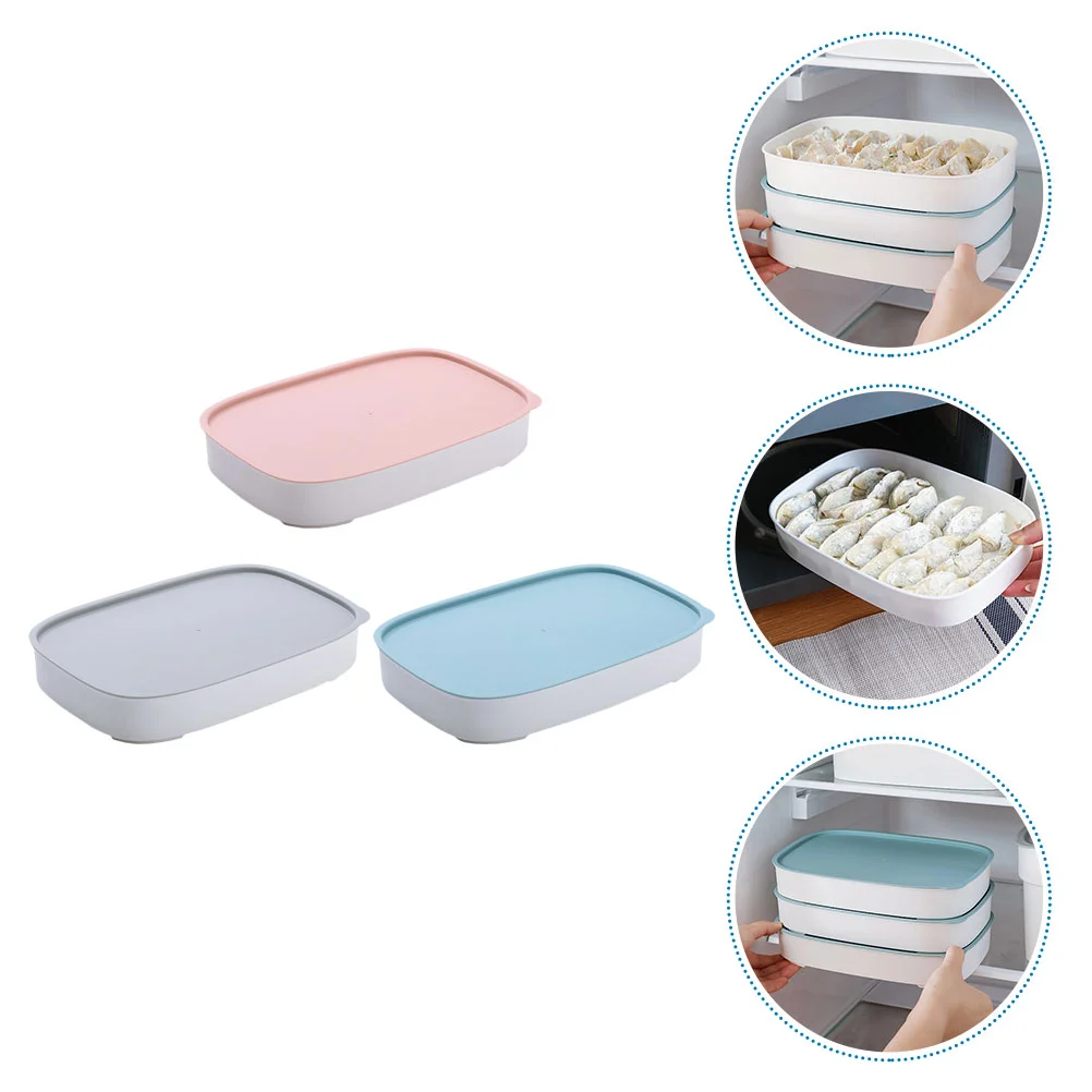 

Storage Container Boxdumplingrefrigerator Fruit Airtight Bins Freezer Containers Cereal Egg Canister Fridge Fresh Meat Cookie