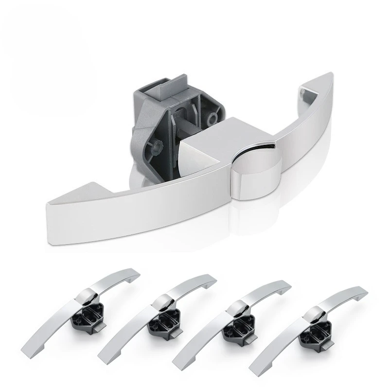 

5 Pieces Camper Car Push Button Latch Lock Keyless RV Caravan Boat Motor Cabinet Handle Drawer Locks Furniture Handle Hardware