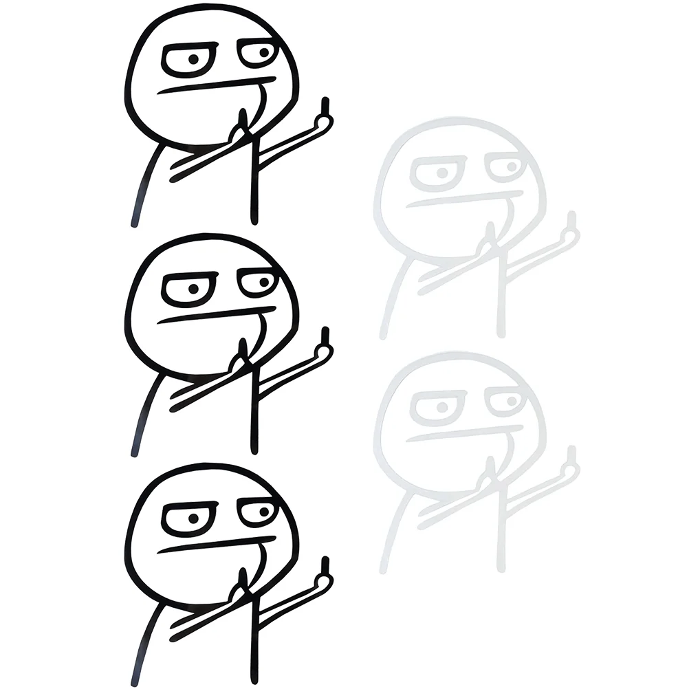 

5 шт., светоотражающие наклейки на окна