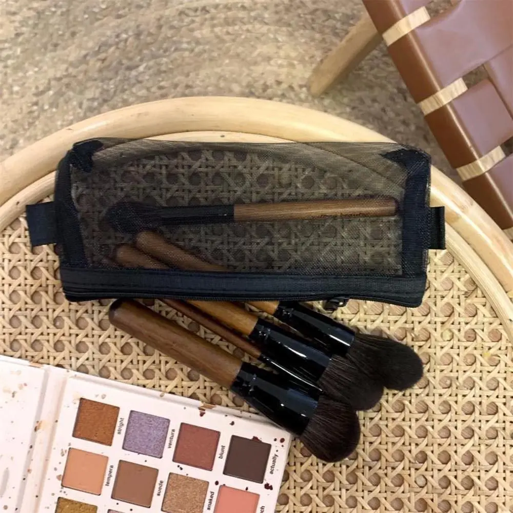 

Bag Makeup Organizer Large Capacity Pencile Bag Korean Storage Bag Women Cosmetic Bag Zipper Makeup Bag Toiletry Bag