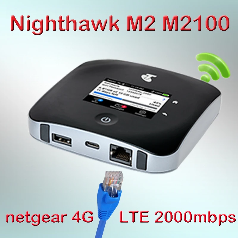 Сетевой маршрутизатор Netgear Nighthawk M2 MR2100 Cat20 5040 мАч Gigabit 5G 4G Mobile Network Ethernet cpe Rj45 двойные