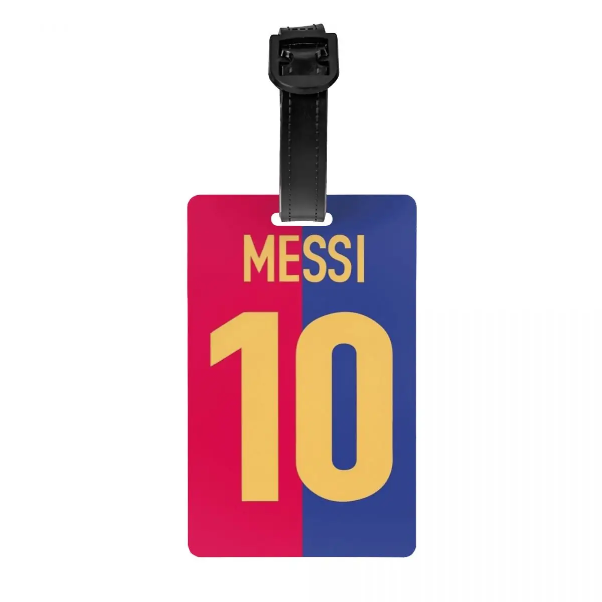 

Custom Messied 10 Soccer Luggage Tag Privacy Protection Argentina Baggage Tags Travel Bag Labels Suitcase