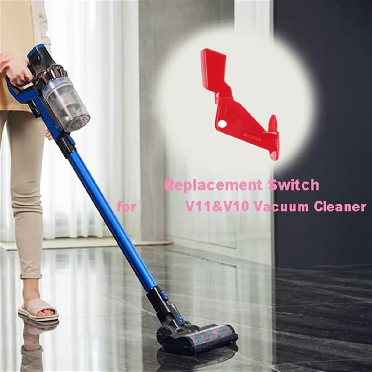 Замена кнопки триггерного переключателя для пылесоса Dyson V10 V11 SV12 SV14 запасная