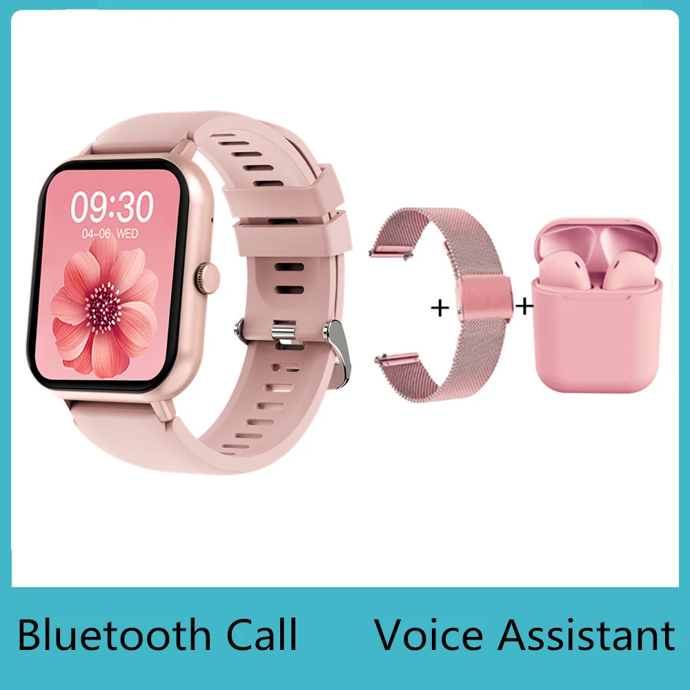 

Bluetooth Call Smart Watch Man Smartwatch 2023 1.83inch Full Touch Screen Blood Pressure Monitor IP67 Sports Fitness Bracelet
