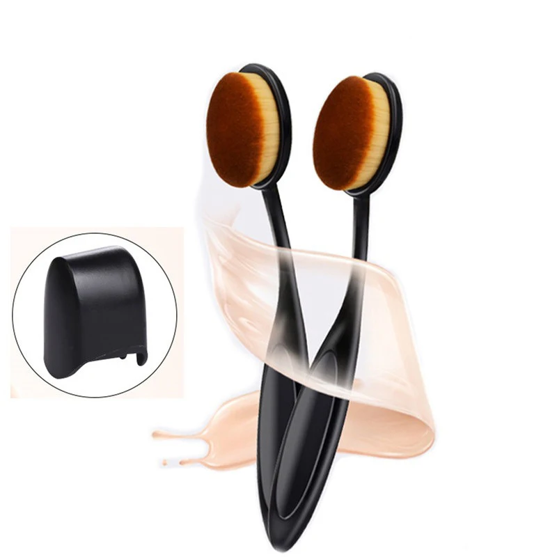 

Single new makeup brush cleaning brush type foundation brush can be bent without eating powder powder brush