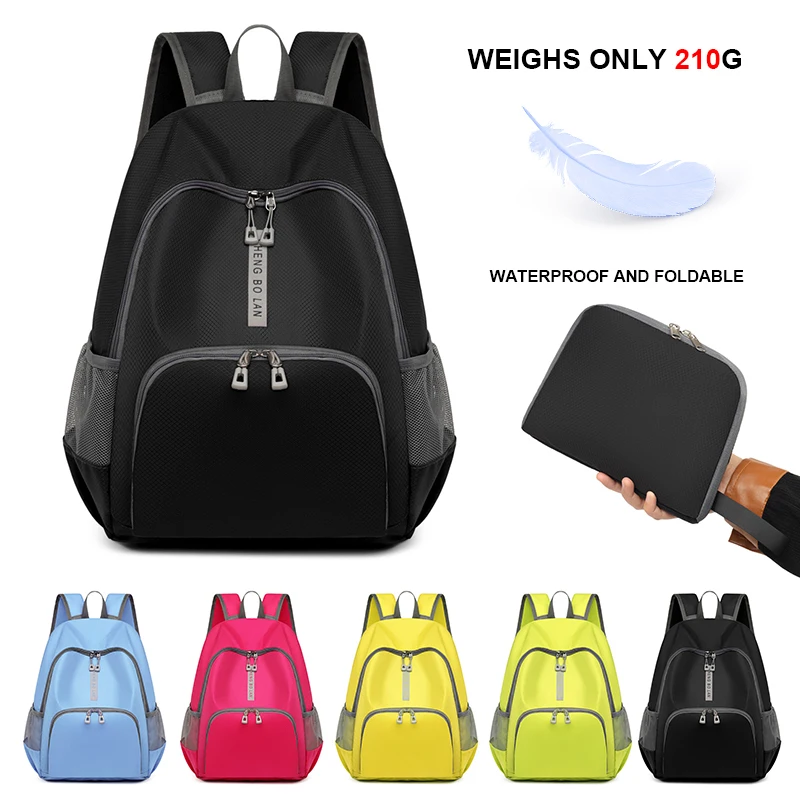 

Складной женский рюкзак, водонепроницаемый вместительный походный рюкзак, модный дизайн, мужские дорожные рюкзаки, повседневные Рюкзаки для хранения