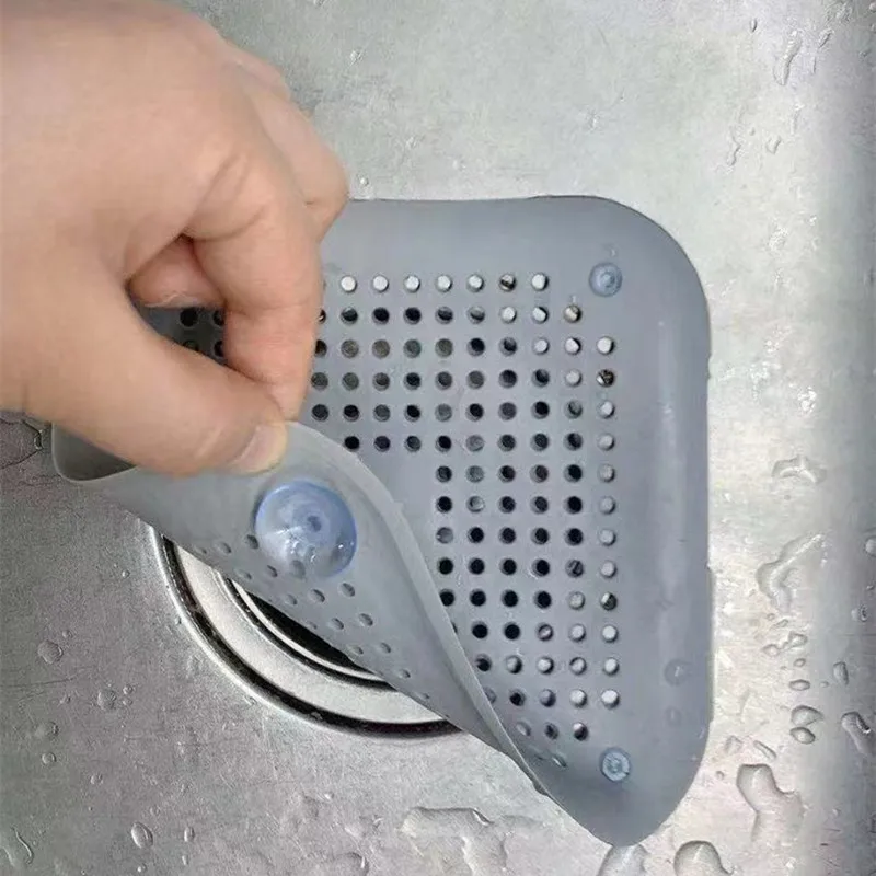 

Фильтр для волос, антиблокирующий фильтр для раковины, пробка для слива ванны, душа, Силиконовая пробка для кухни, дезодорирующая пробка, ак...