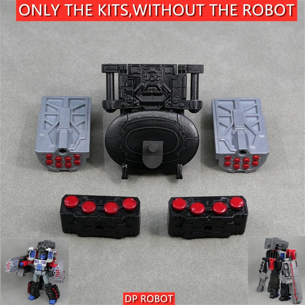 

New TIM Design 3D DIY Backpack Weapon Upgrade Kits For Transformation Legacy G2 Laser Prime OP Action Figure Accessories