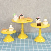 cake stand macaron color party display stand wedding children birthday dessert tray candy plate fudge desktop home decorations