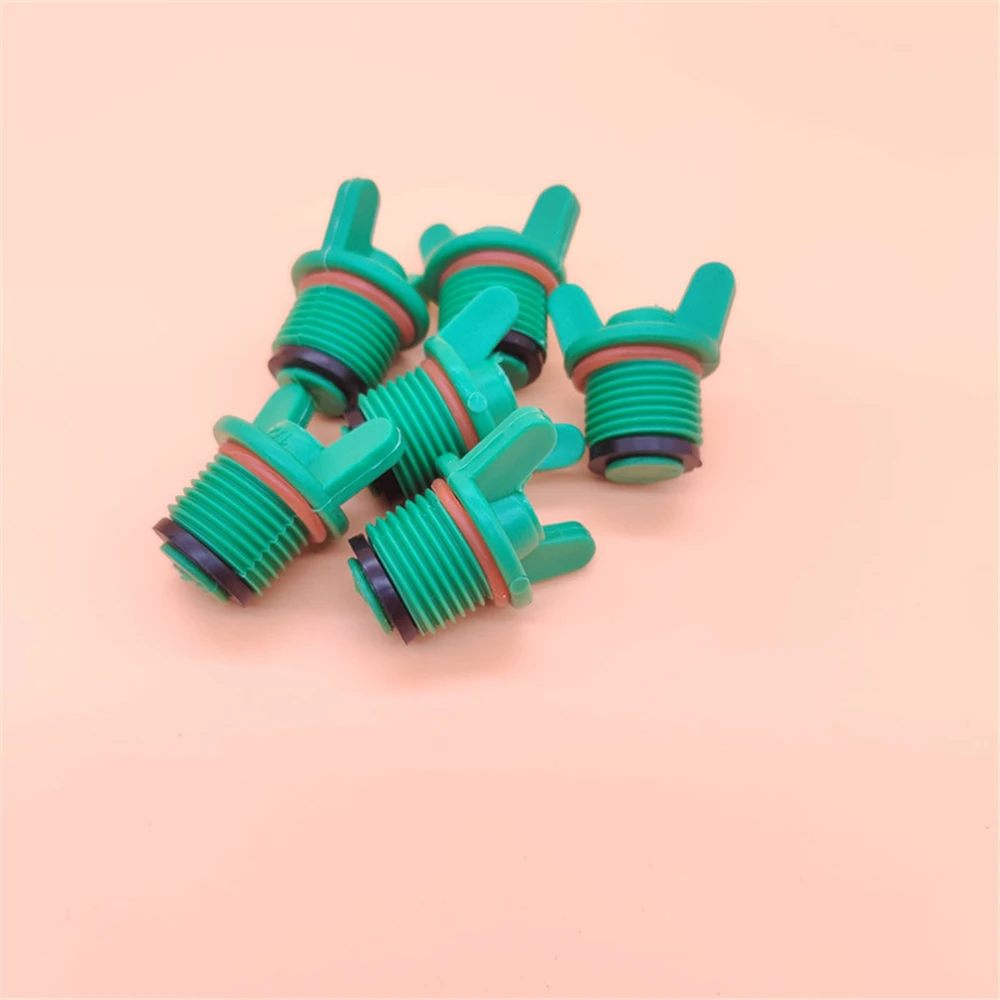 

4 Points Male Screw Plug Inner Hexagon With Screw Plug Small Wrench Quick-screw Tape Sealing Ring Outer Tube Plug