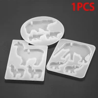 delysia king 1pcs animal resin mold casting silicone resin mold diy jewelry making