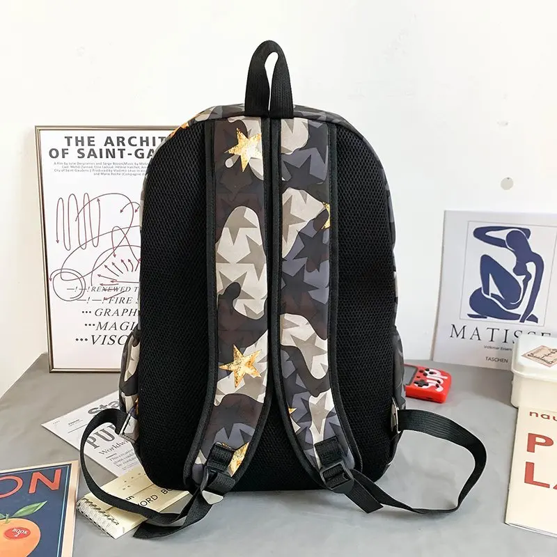 Fashion Waterproof Schoolbag for Teens Student Backpack Multi Pocket Nylon Girls Boys Bagpack Women Laptop Men Mochila