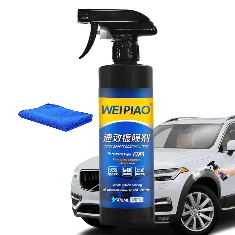 

Car Coating Spray 500ml Auto Paint Crystal Coat Agent Rust Converter And Prevention Aerosol Spray Undercoating For Vehicles