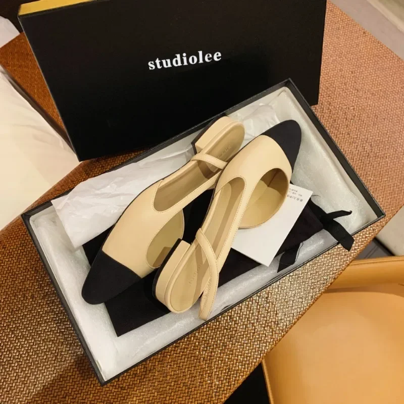 

Maogu Round Toe Shallow Mouth Casual Low Heels Autumn New Dress Pointed Toe Summer Pumps Luxury Shoes Woman 2023 Female Footwear