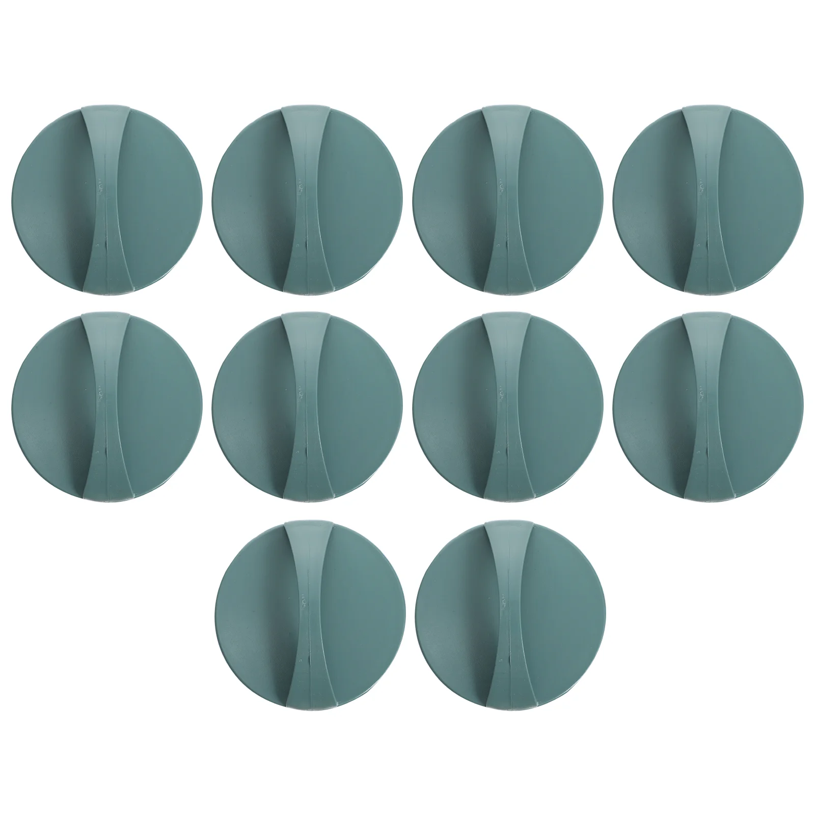 

10 Pcs Letterpress Printing Tools Printmaking Malian Round Ink Plates Abs Painting Supplies