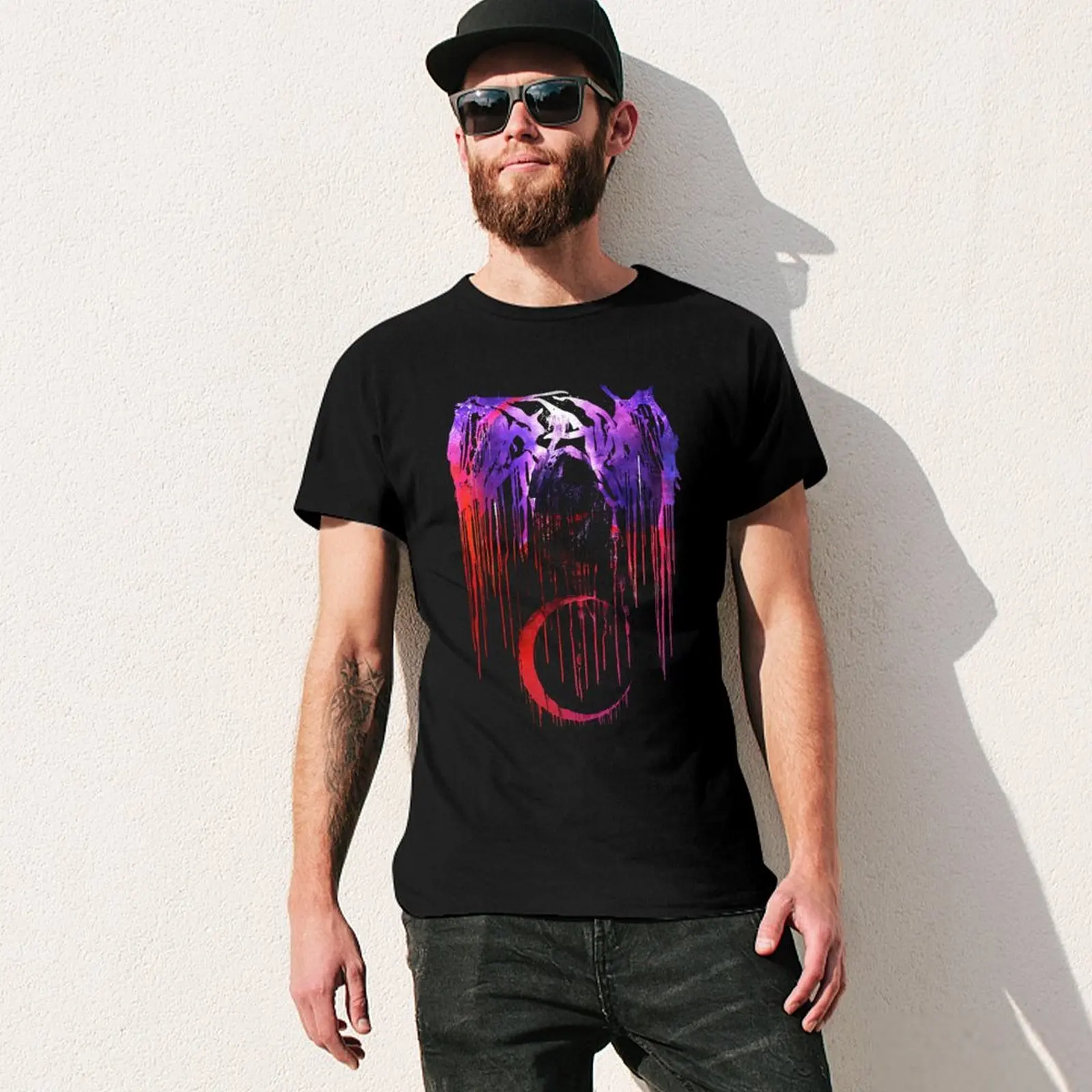 Oceano Revelations Drip T-Shirt синяя арочная рубашка Croswit мужские быстросохнущие рубашки