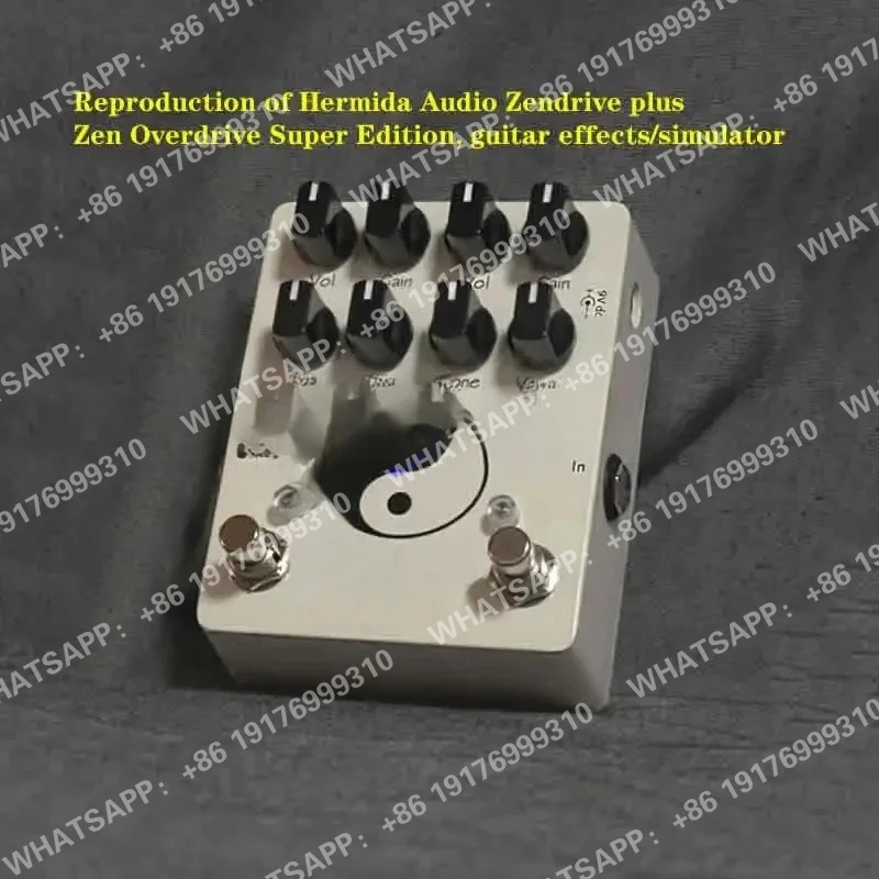 Реплика Hermida Audio Zendrive plus Zen Overdrive, суперверсия, сценические гитарные эффектысимулятор (art.: 3920d0ff465d2) - 3920d0ff465d2
