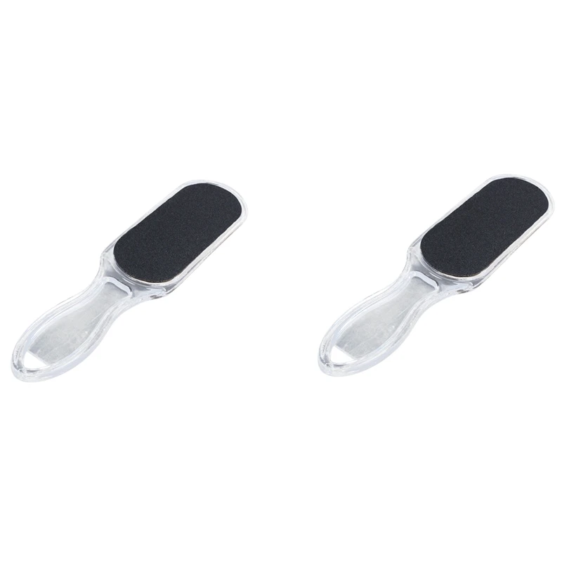 

2X Plastic Handgrip Callus Remover Foot Care File Scraper