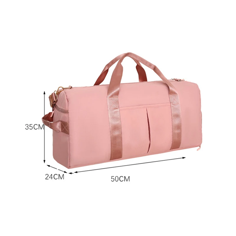 New Large Capacity Ladies Travel Cycling Bag Fashion Messenger Sports Travel Bag Compartment Clothes Storage Bag Shoulder Bag