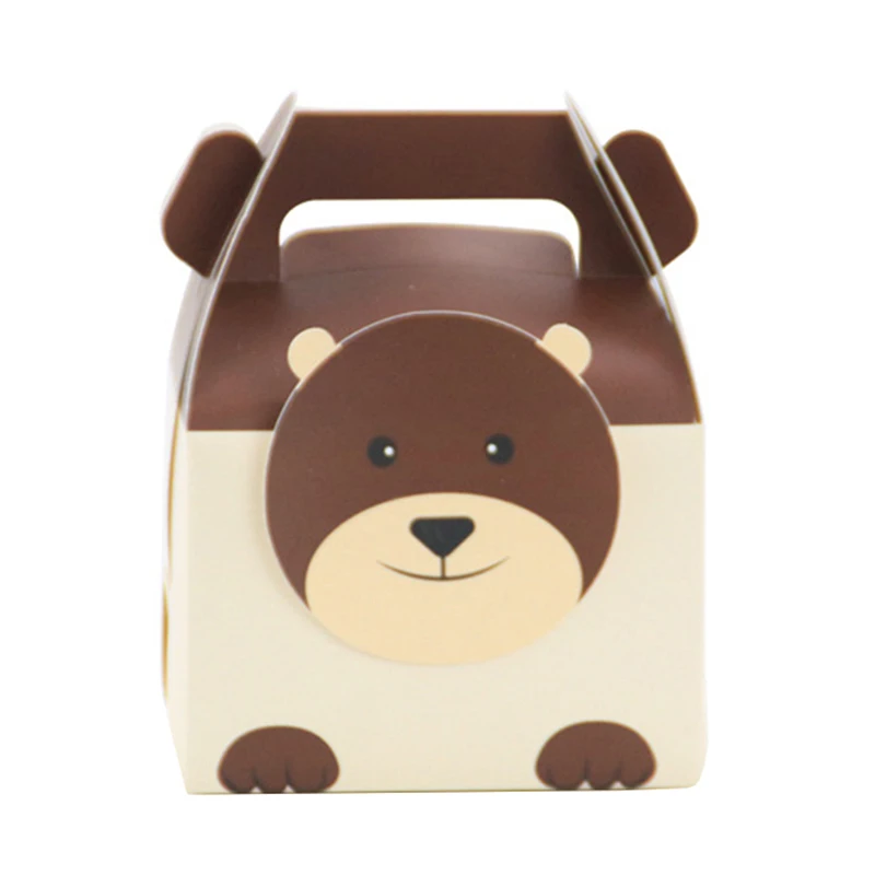 

Набор коробок для выпечки с животными 5 шт.