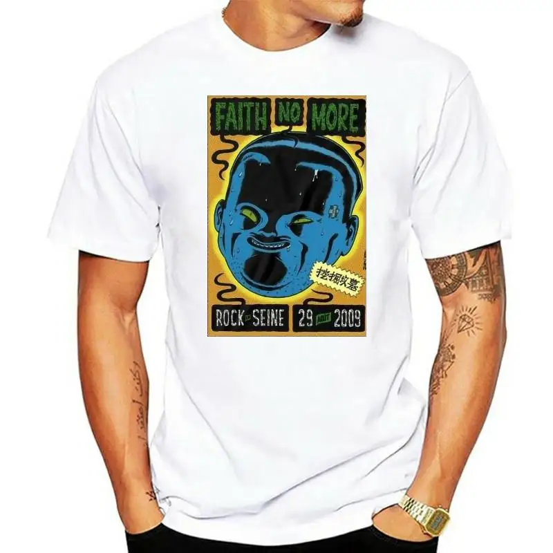 

Мужская футболка 29 Aout 2009 с надписью Faith No More Rock En Мене, размеры S, M, L, Xl, 2xl