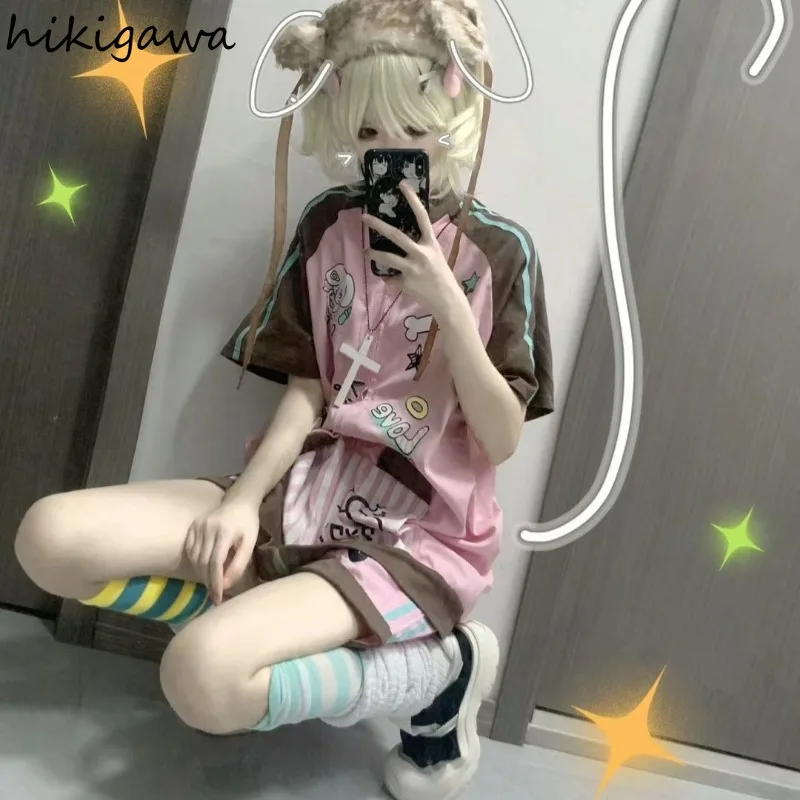 Комплект из двух предметов для женщин модный топ на молнии с воротником-стойкой и