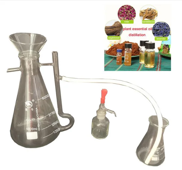 

250ml 500ml 1000ml 2000ml 5000ml water and oil separator essential oils separator