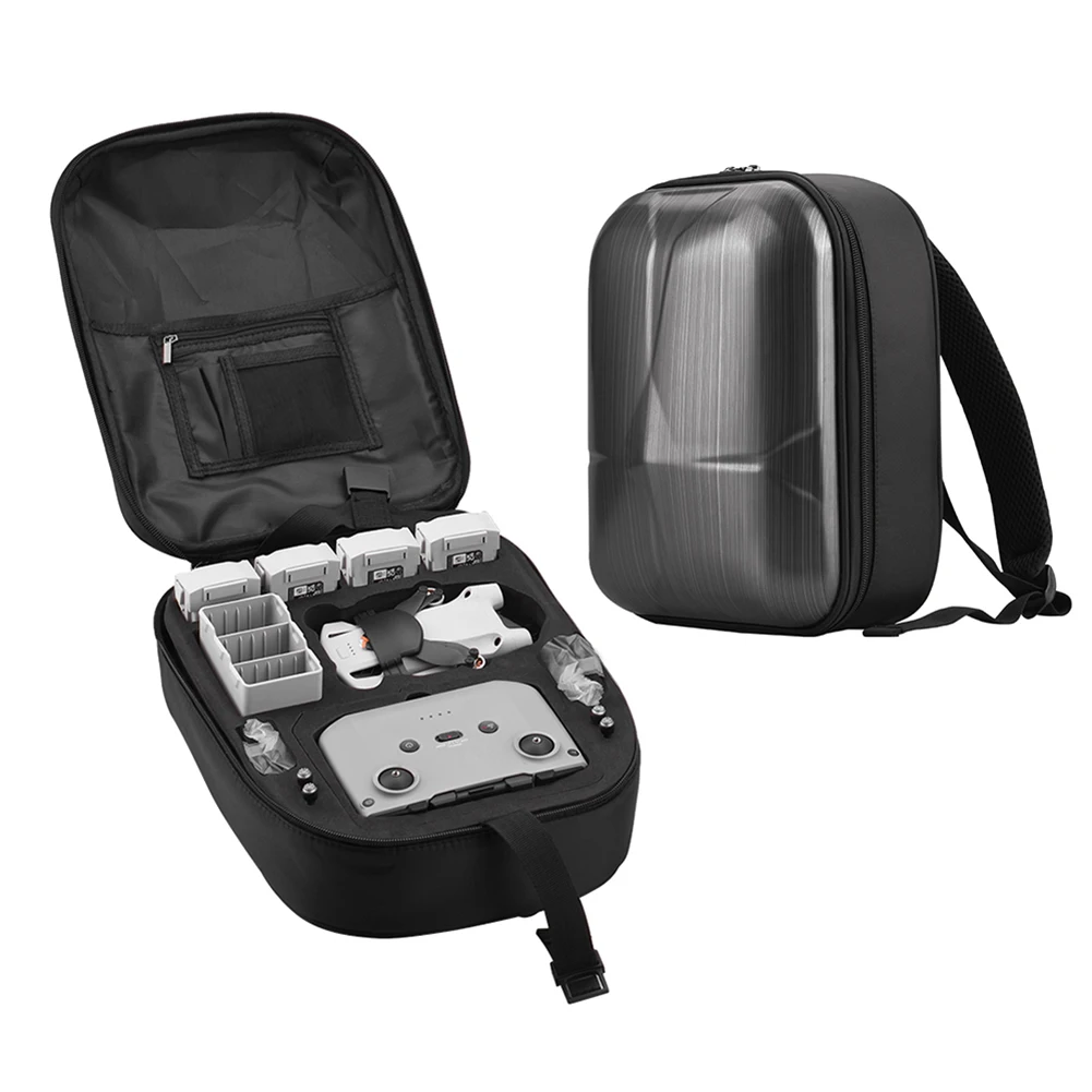 

EWB9245 Waterproof Drone Body Battery Accessories Backpack Outdoor Travel Carrying Storage Hard Shell Case for DJI Mini 3 Pro