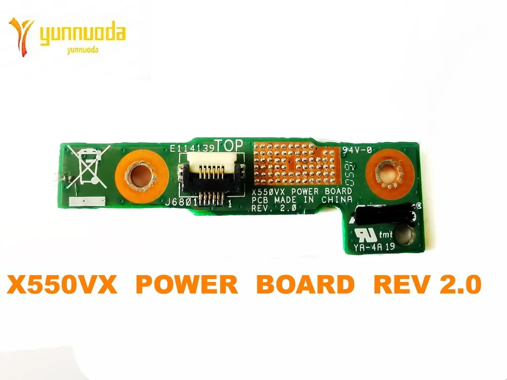 

Оригинал для ASUS X550VX плата питания REV 2,0 протестирована хорошая бесплатная доставка