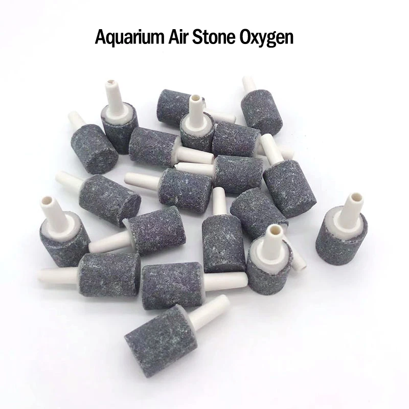 

10mmx15mm Small Fish Tank Aquarium Air Stone Oxygen Aerator Increasing Air Bubble Pond Pump Hydroponic Oxygen Supply Durable