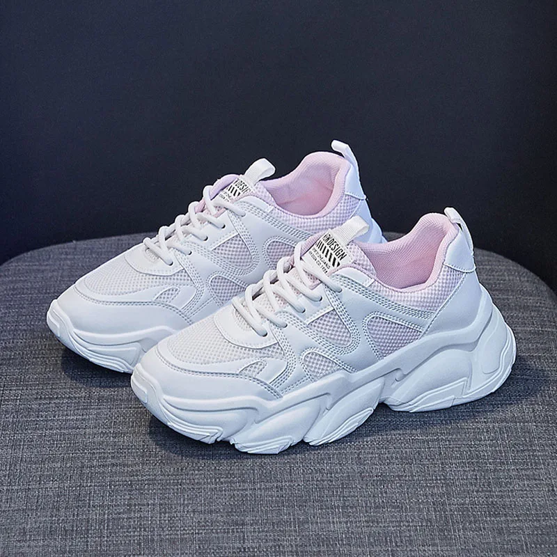 

Женские сетчатые кроссовки, модель 2022 года, осенняя спортивная обувь для бега, модная спортивная обувь для девочек