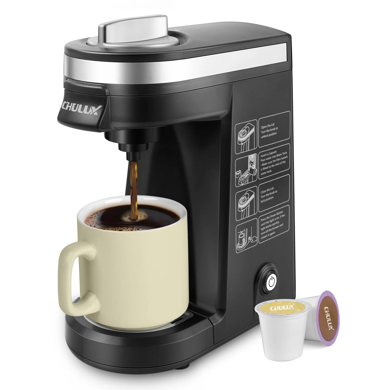 

Best Single Cup Coffee Machine for office Coffee Maker from ODM/OEM China