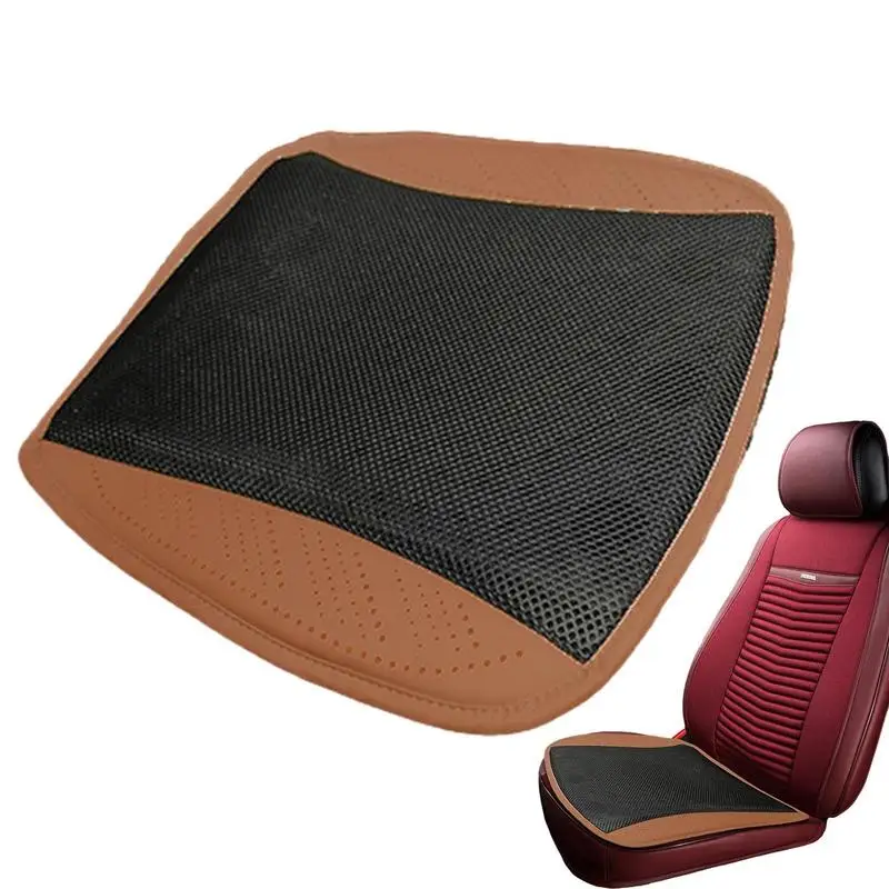Seat Pad With Pouch Car Seat Cushion Pad For Cars Suvs Trucks Home Chairs
