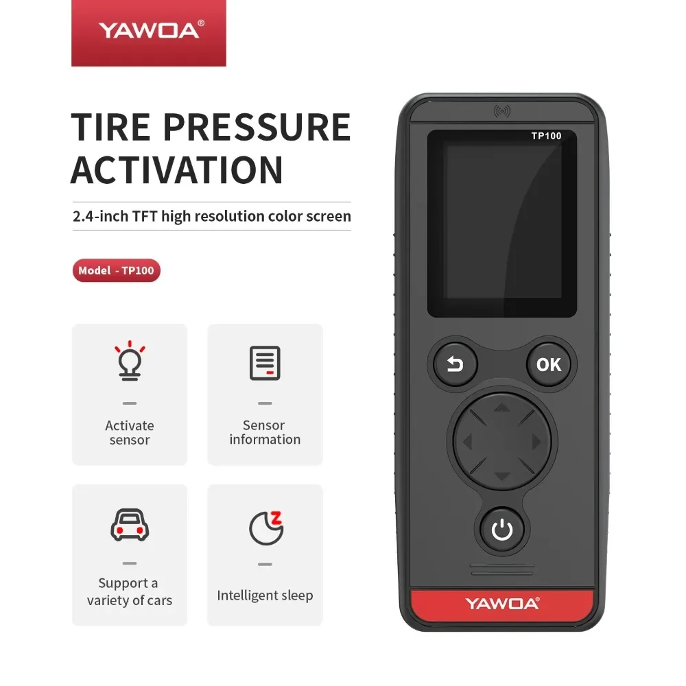 YAWOA новый автомобильный детектор давления в шинах датчик активирует