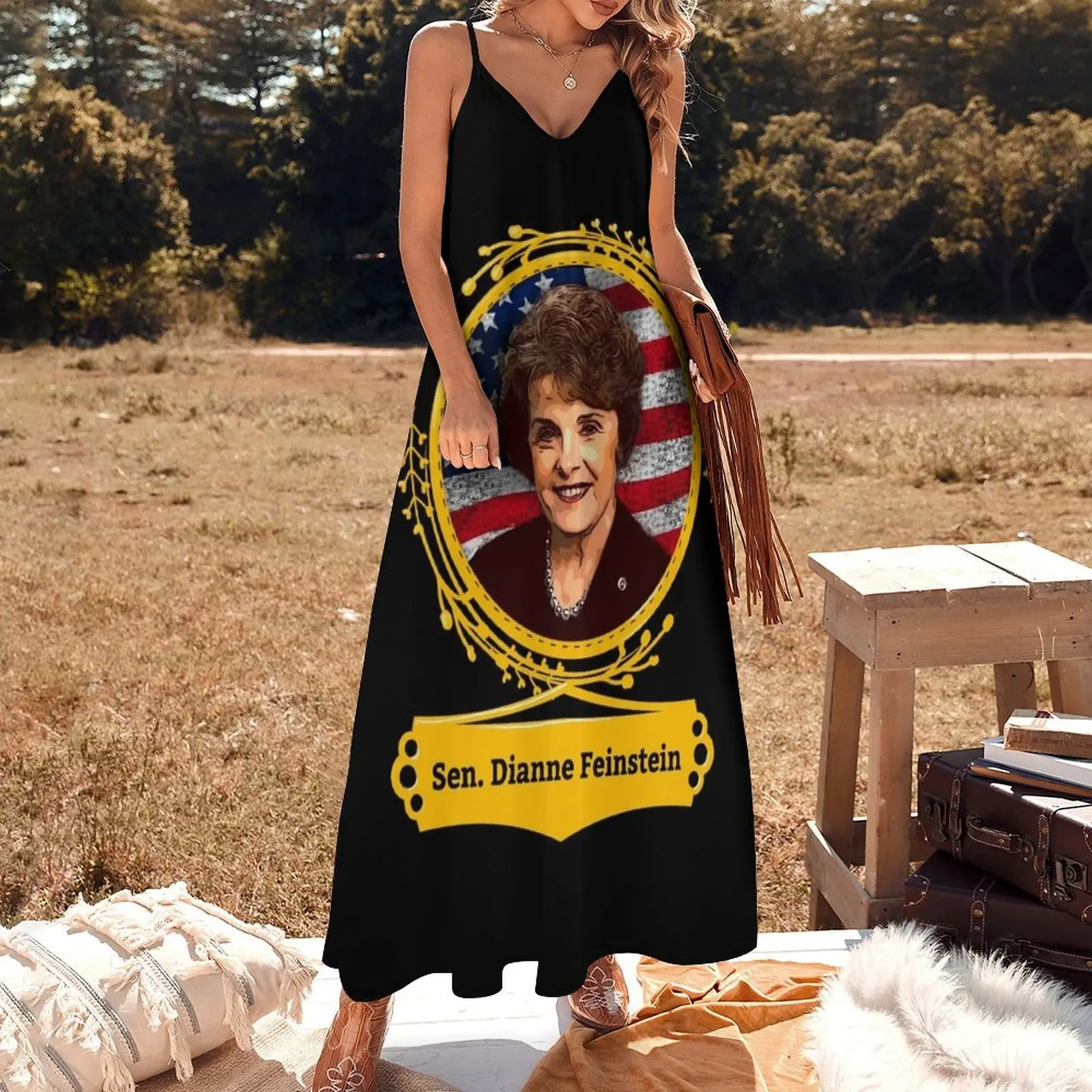 Женское вечернее платье Dianne Feinstein из полиэстера