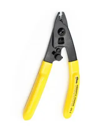 Optical fiber cold splicing set cutting knife optical power meter light pen leather wire stripping pliers Miller pliers